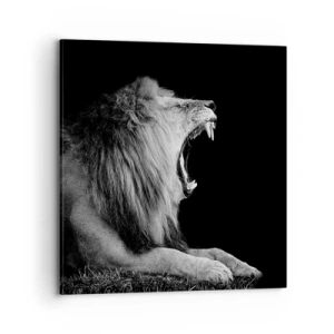 Lærredstryk - Billede på lærred - Uden tvivl - 70x70 cm