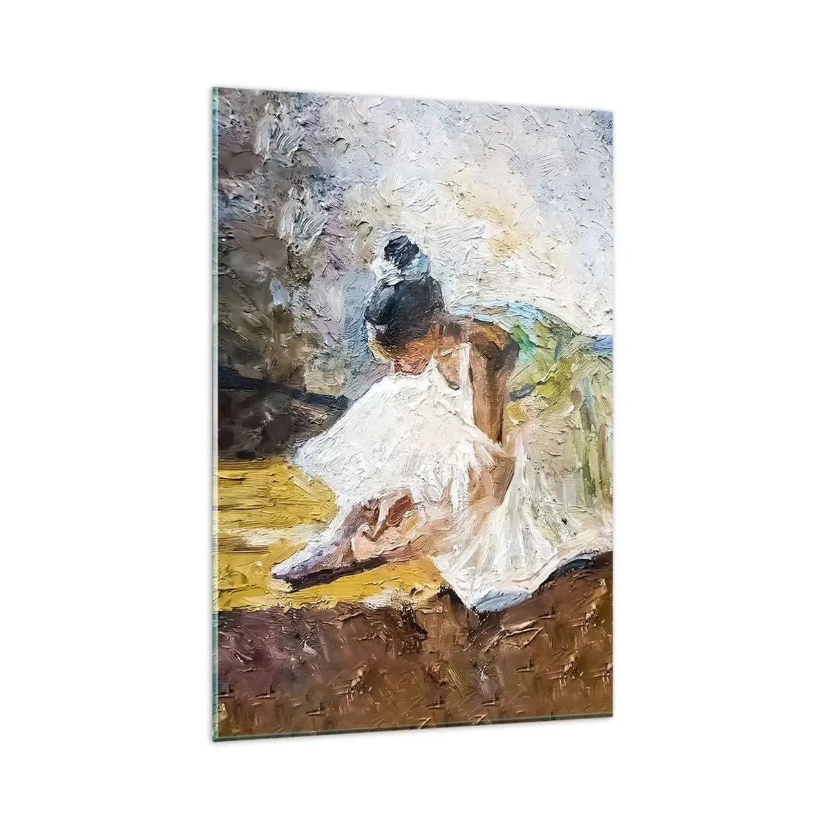 Billede på glas - Fra et maleri af Degas - 80x120 cm