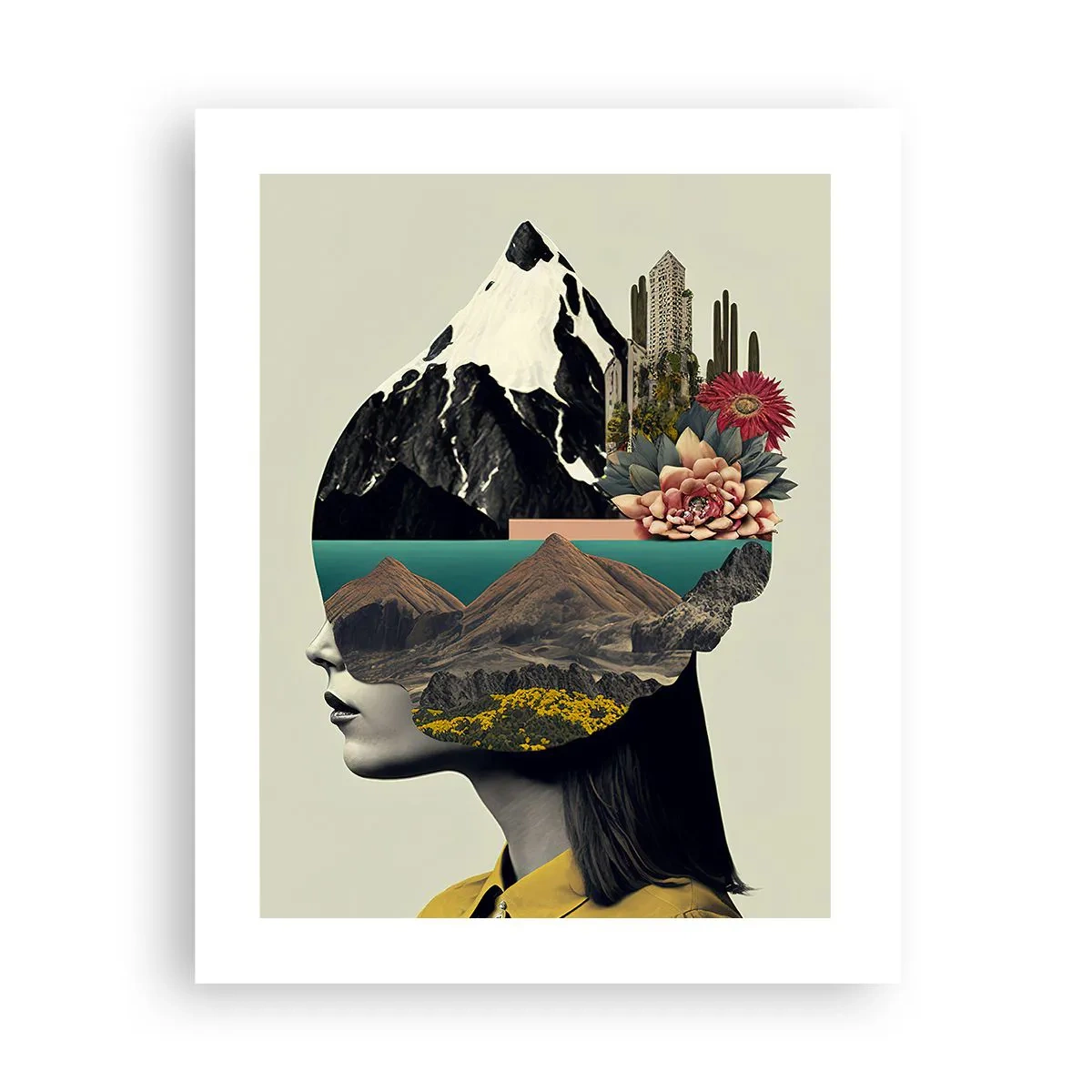 Plakat - Kvinden - altid et mysterium - 40x50 cm