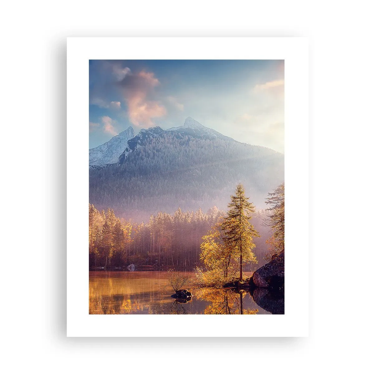 Plakat - I bjerge og dale - 40x50 cm