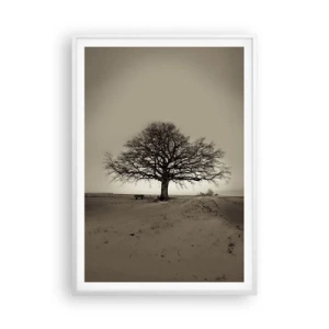Plakat i hvid ramme - Herfra og til evigheden - 70x100 cm