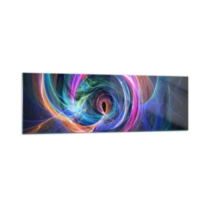 Billede på glas - Hvor vil du tage mig hen? - 160x50 cm
