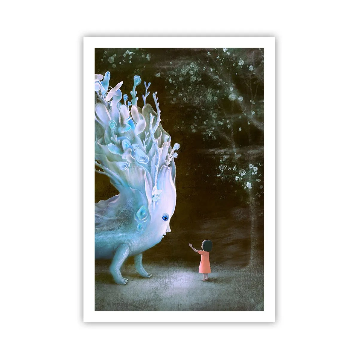 Plakat - Et fantastisk møde - 61x91 cm