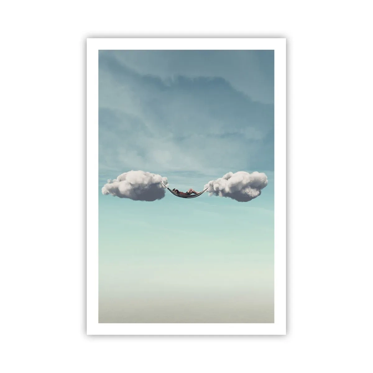 Plakat - Lykken i øjeblikket - 61x91 cm