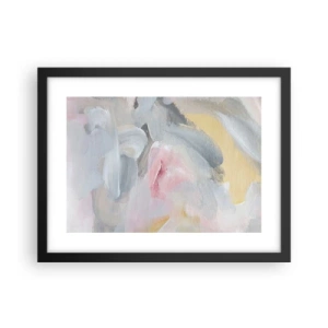 Plakat i sort ramme - I en pastelfarvet verden - 40x30 cm