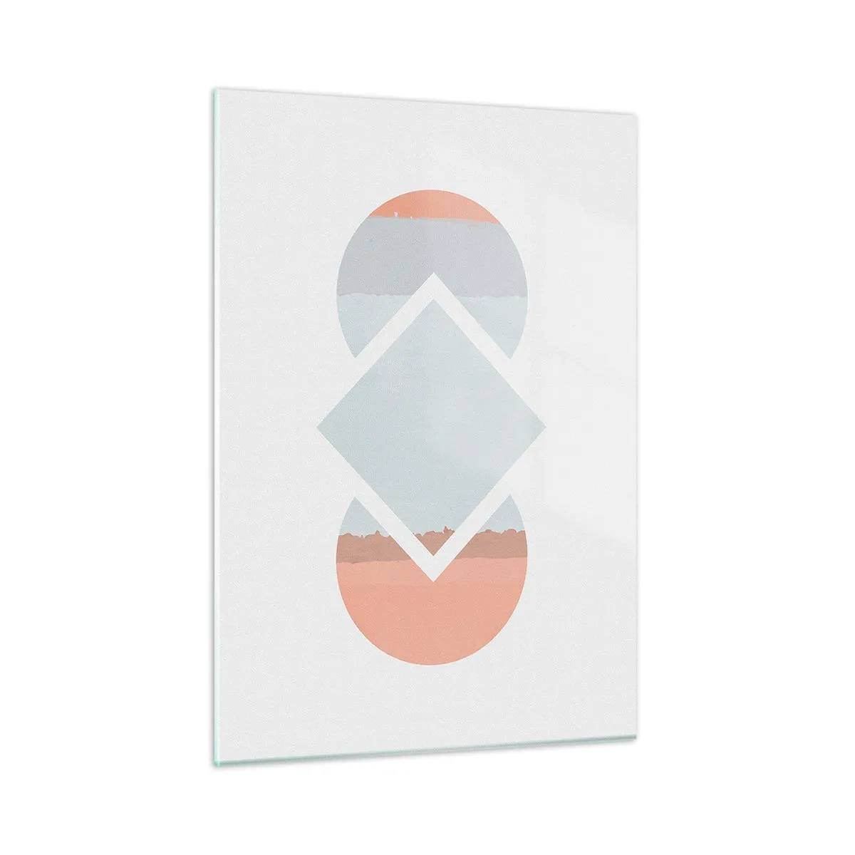 Billede på glas - Situationen er klar - 50x70 cm