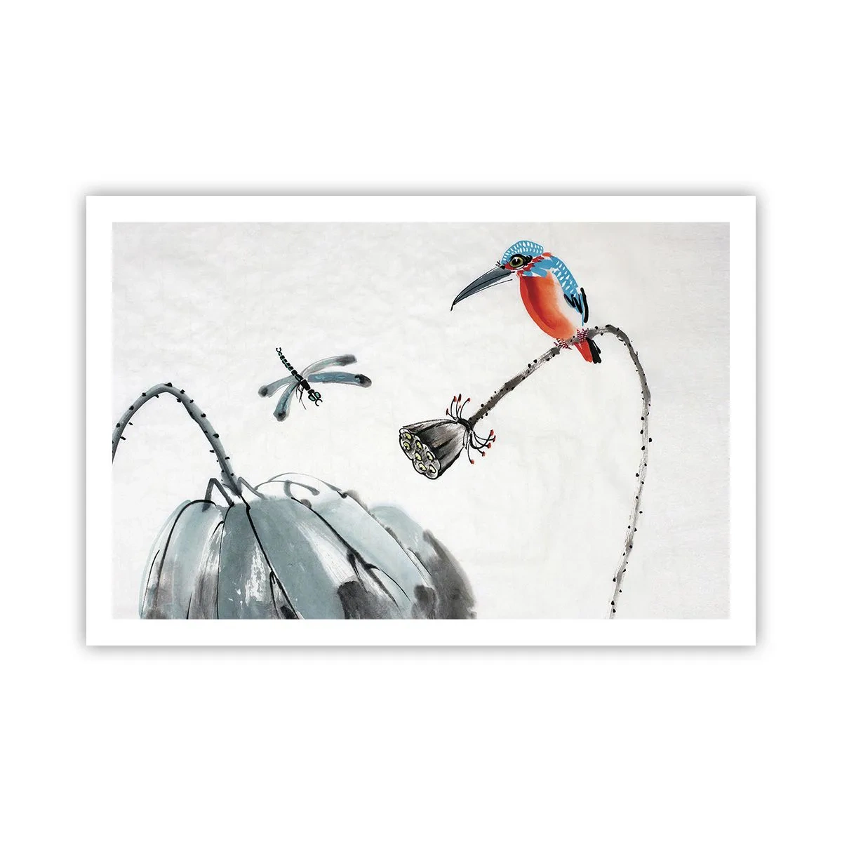 Plakat - Engenes liv - 91x61 cm