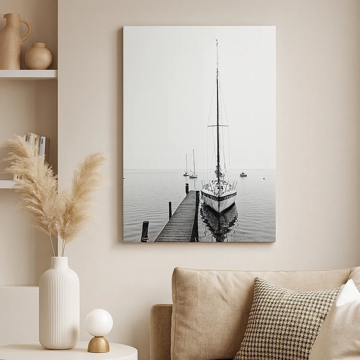 Lærredstryk - Billede på lærred - Klar til afgang - 50x70 cm