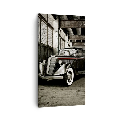 Lærredstryk - Billede på lærred - 1930'ernes vedvarende elegance. - 45x80 cm