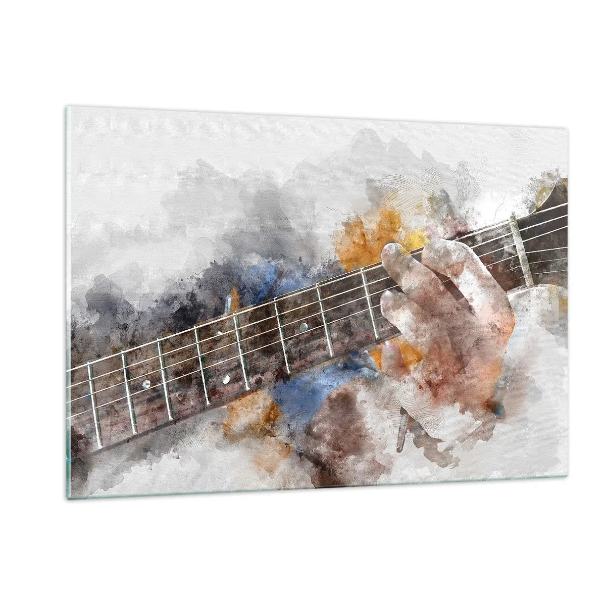 Billede på glas - Poesi mellem strengene - 120x80 cm