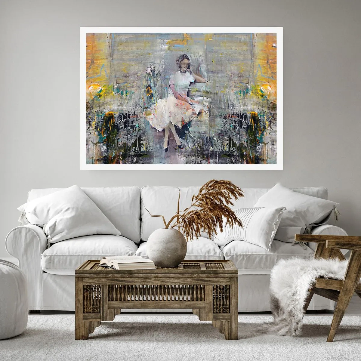 Plakat - Klassisk og moderne - 40x30 cm