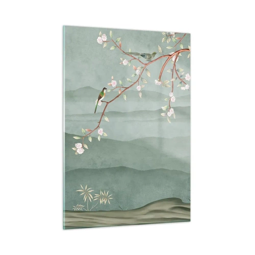 Billede på glas - Forår, ah, det er dig - 50x70 cm