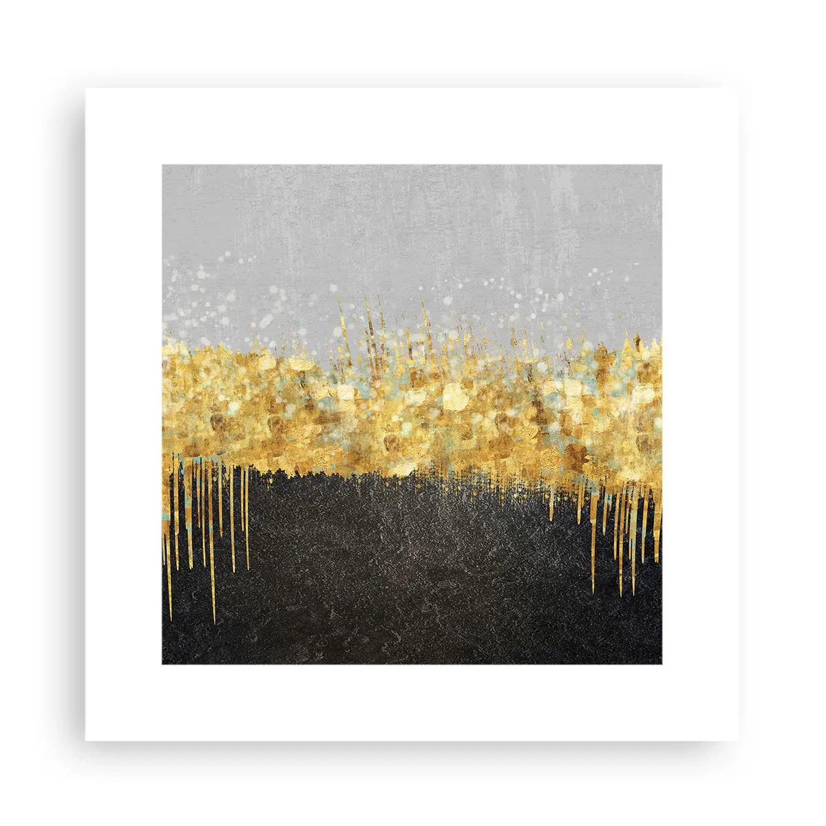 Plakat - Indad og opad - 30x30 cm