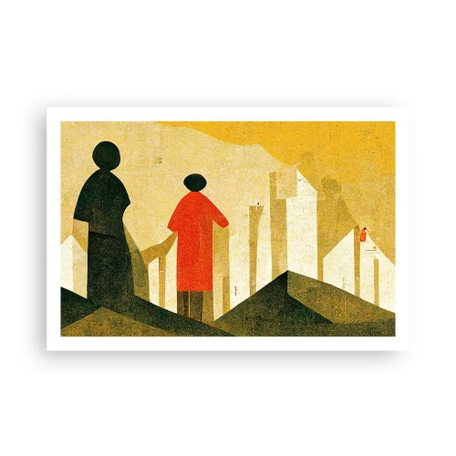 Plakat - Stadig langt væk - 91x61 cm