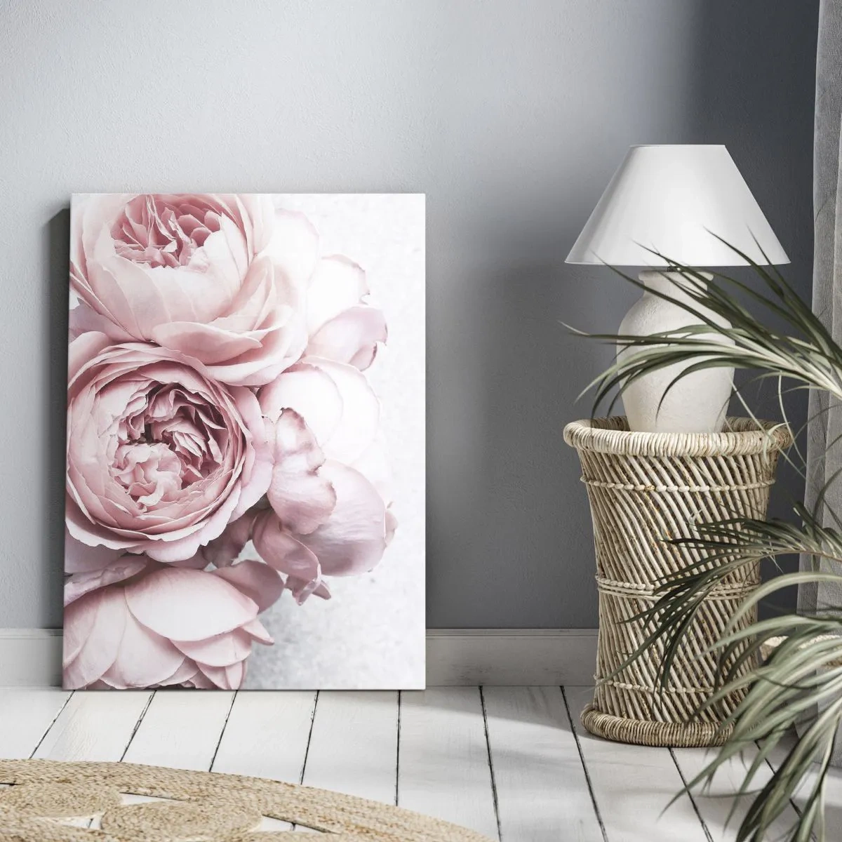 Lærredstryk - Billede på lærred - For de romantiske - 50x70 cm