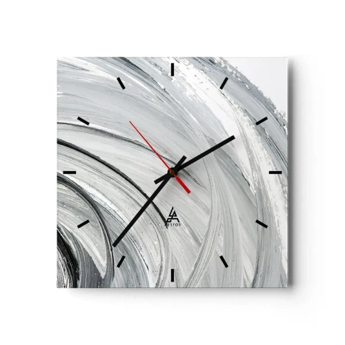 Vægur, Uret - Orbital komposition - 40x40 cm