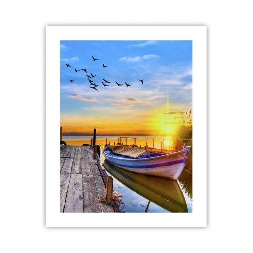 Plakat - Farvel, indtil i morgen - 40x50 cm