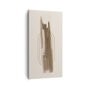 Lærredstryk - Billede på lærred - Et pust af gråvejr - 55x100 cm