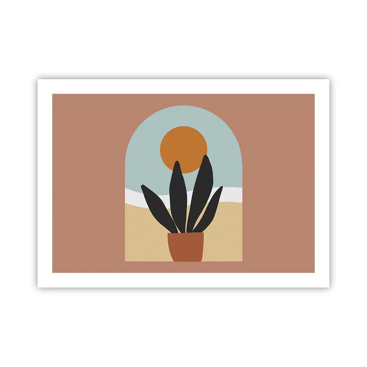 Plakat - Små glæder - 70x50 cm