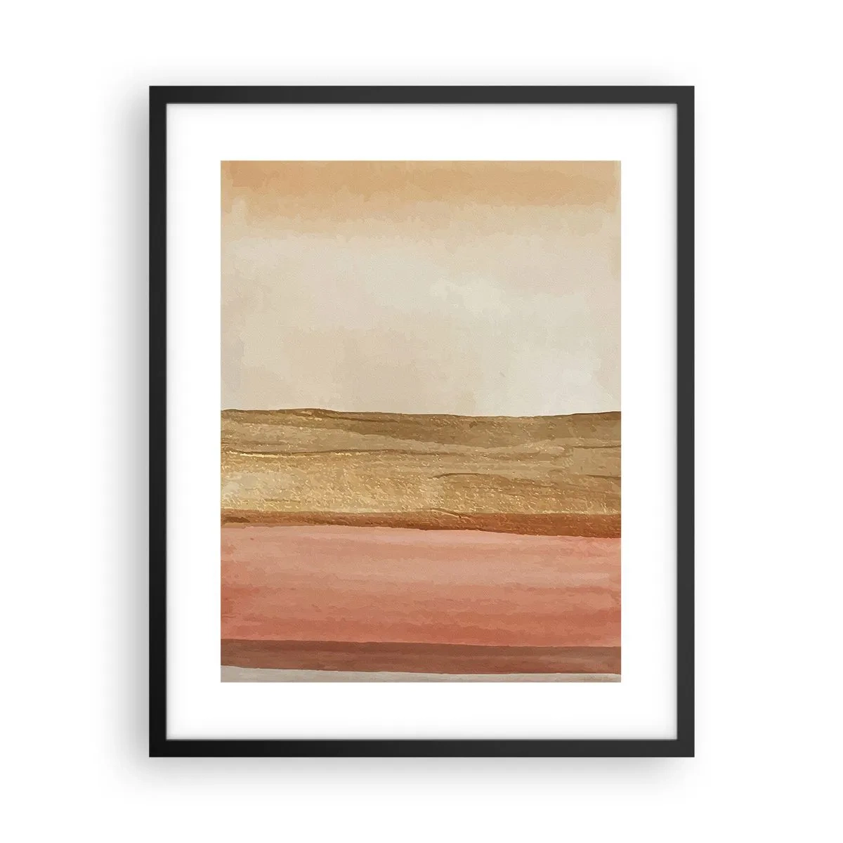 Plakat i sort ramme - Lodret sammensætning - 40x50 cm