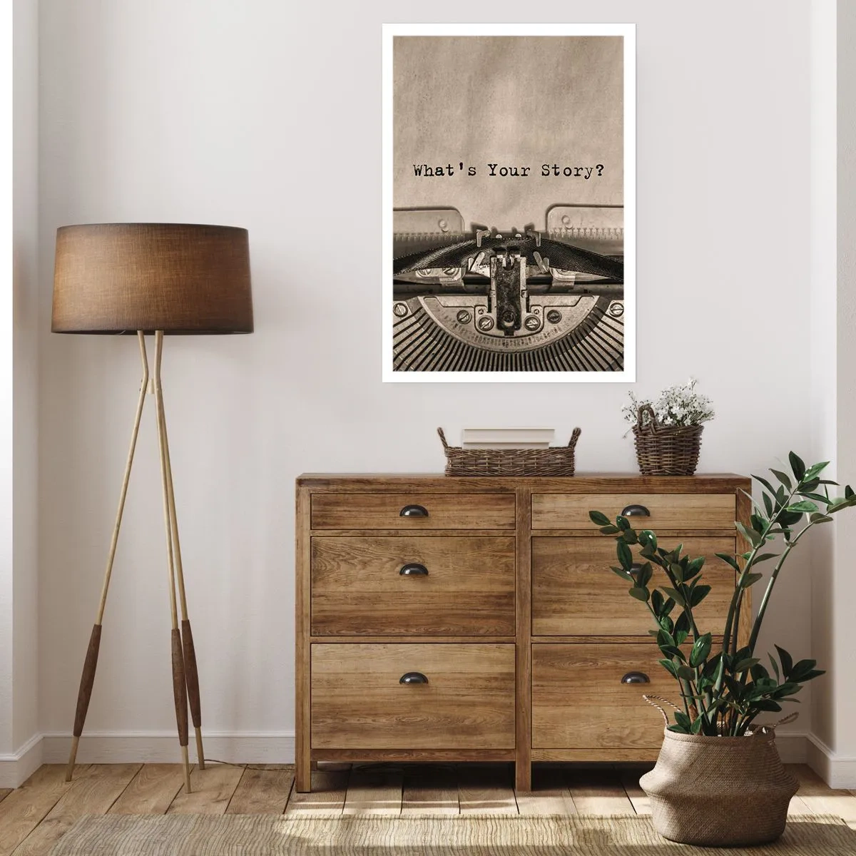 Plakat - Fortæl mig - 61x91 cm