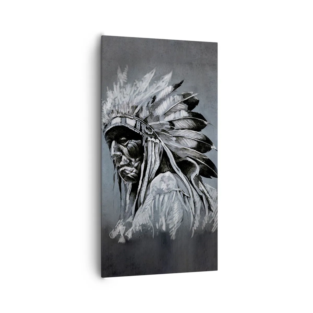 Lærredstryk - Billede på lærred - Tilbage til rødderne - 65x120 cm