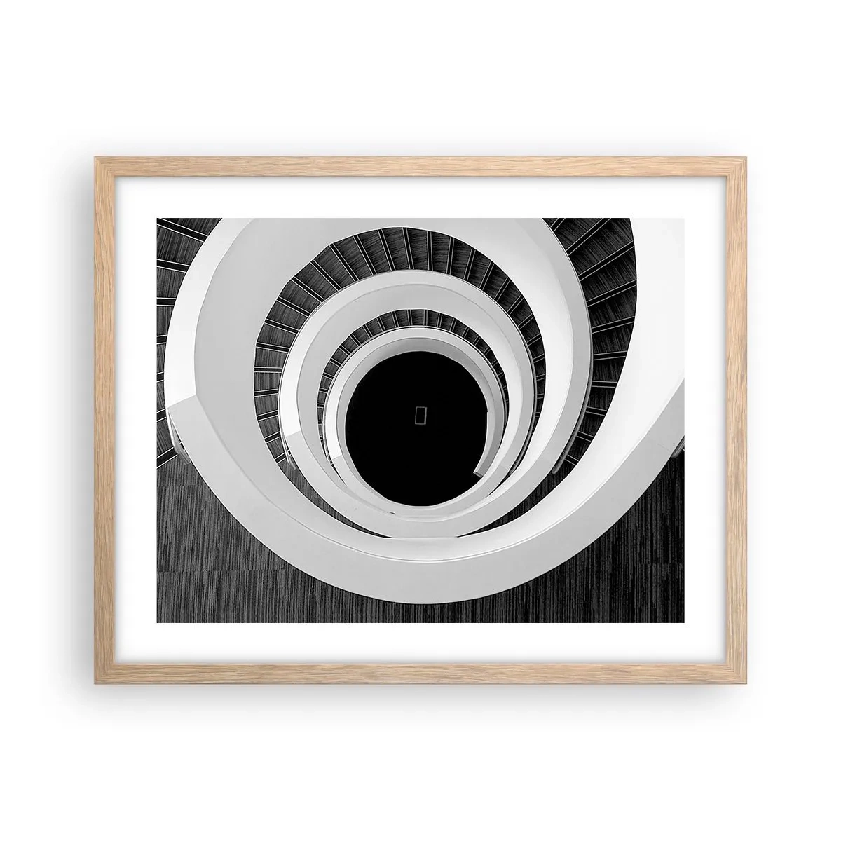 Plakat i ramme af lyst egetræ - Til sagen - 50x40 cm