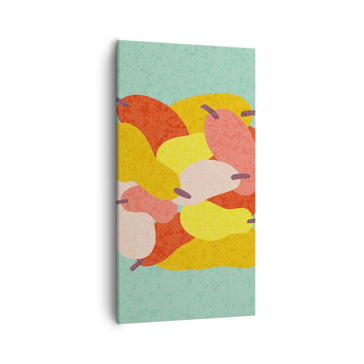 Lærredstryk - Billede på lærred - Smag på sommersolen - 55x100 cm