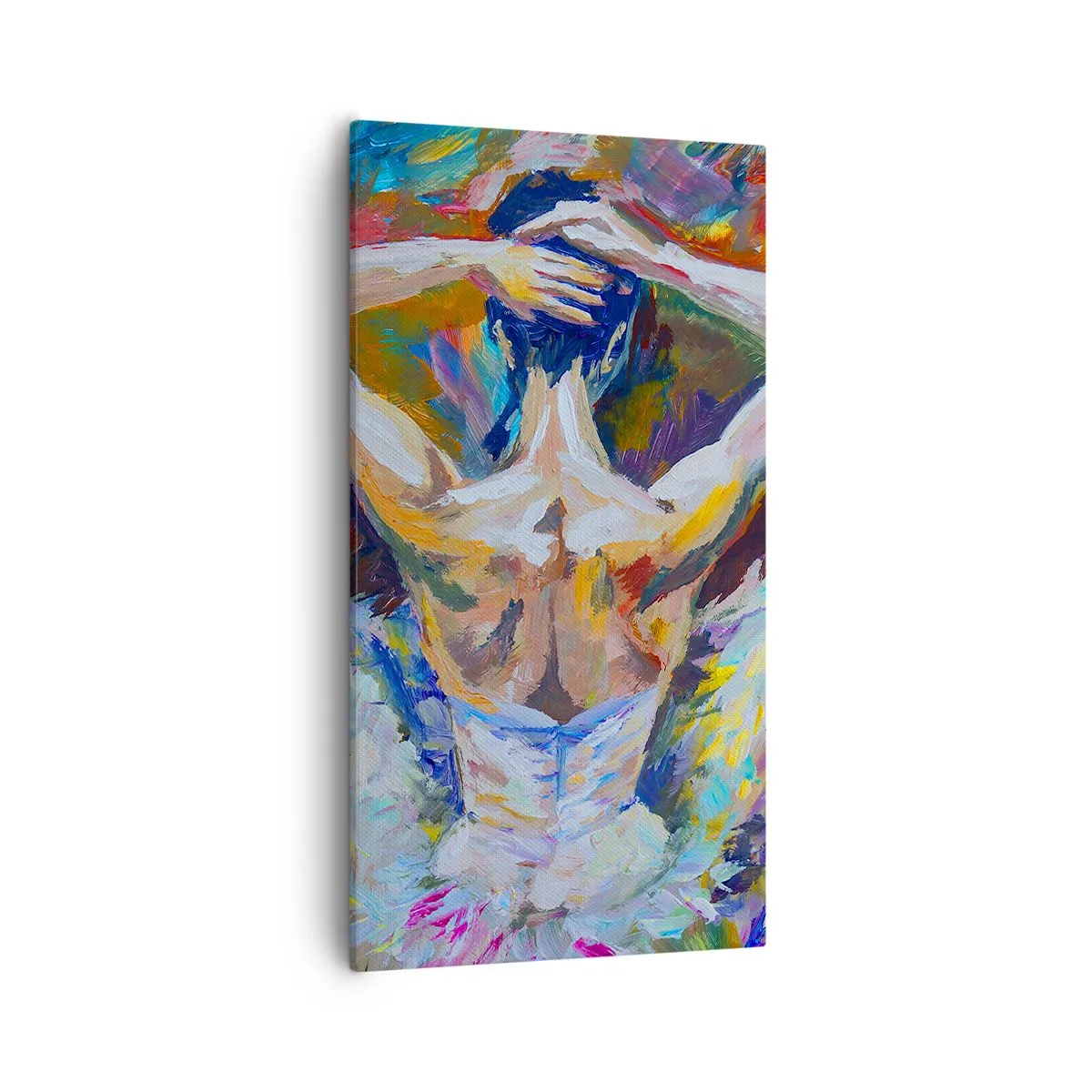 Lærredstryk - Billede på lærred - Det kan være hvad som helst - 55x100 cm