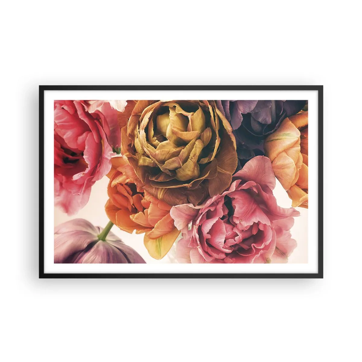 Plakat i sort ramme - Fejring af livet - 91x61 cm