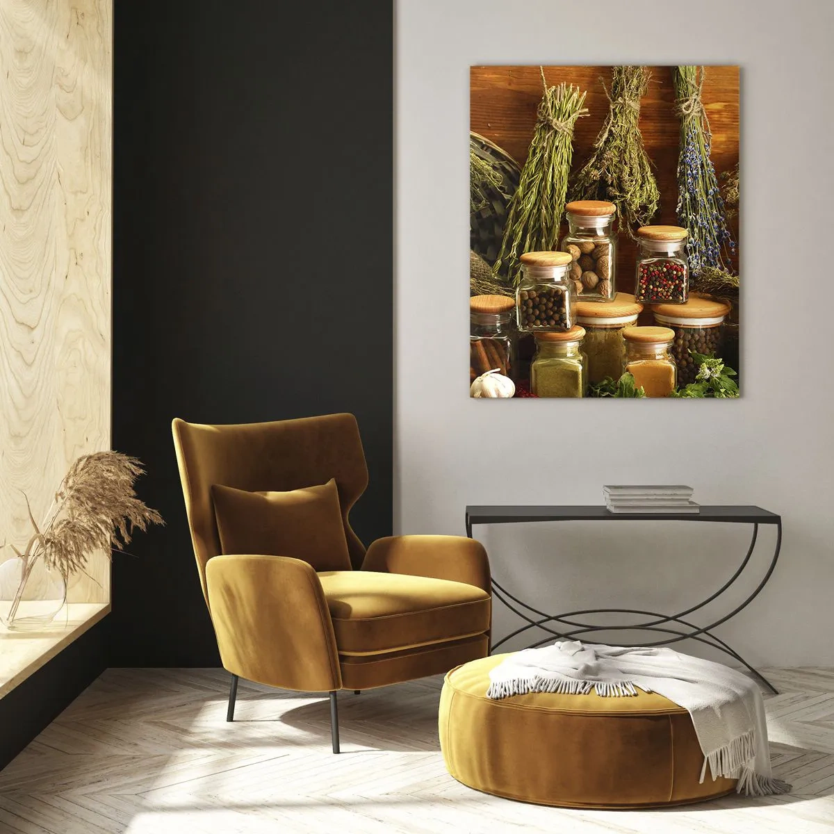 Billede på glas - Køkkenmagi - 70x100 cm