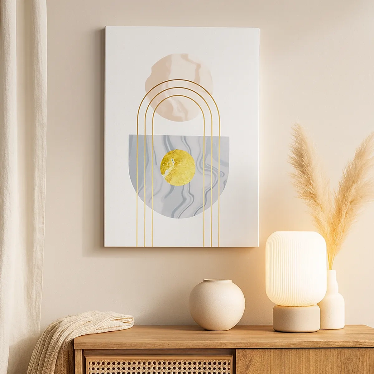 Lærredstryk - Billede på lærred - Lysstyrke og udstråling - 50x70 cm