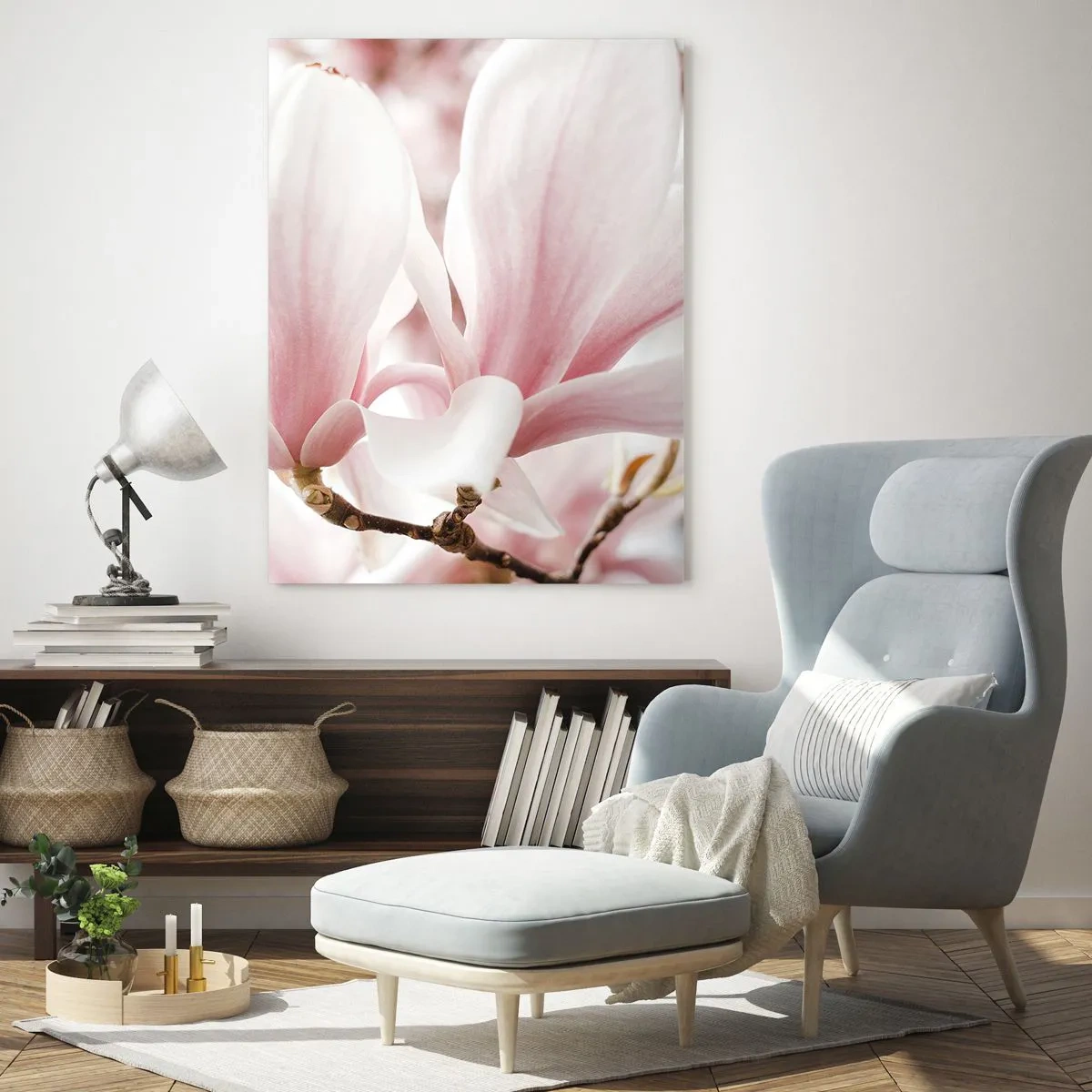 Billede på glas - Ømhedens umådelighed - 50x70 cm