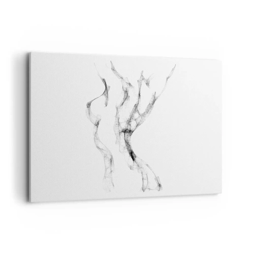 Lærredstryk - Billede på lærred - Smuk og stærk - 100x70 cm