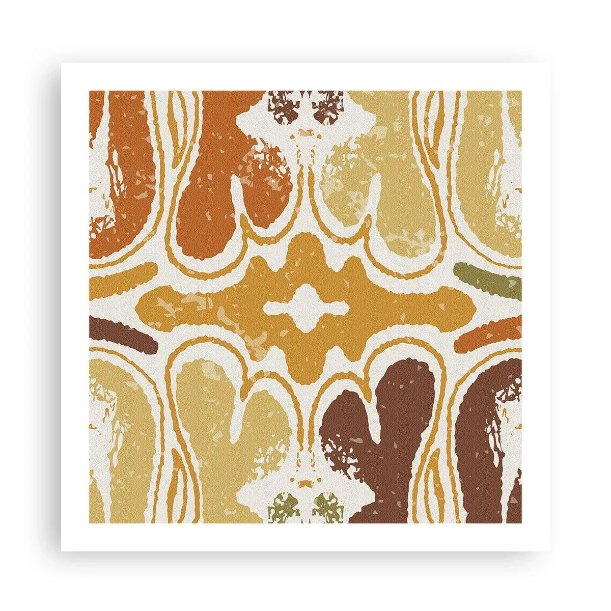 Plakat - Sentimental abstraktion - 60x60 cm