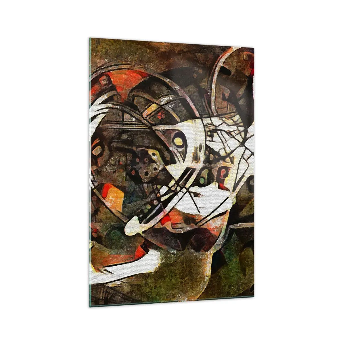 Billede på glas - Kan du høre bevægelse? - 70x100 cm