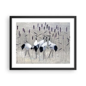 Plakat i sort ramme - Blandt sine egne - 50x40 cm