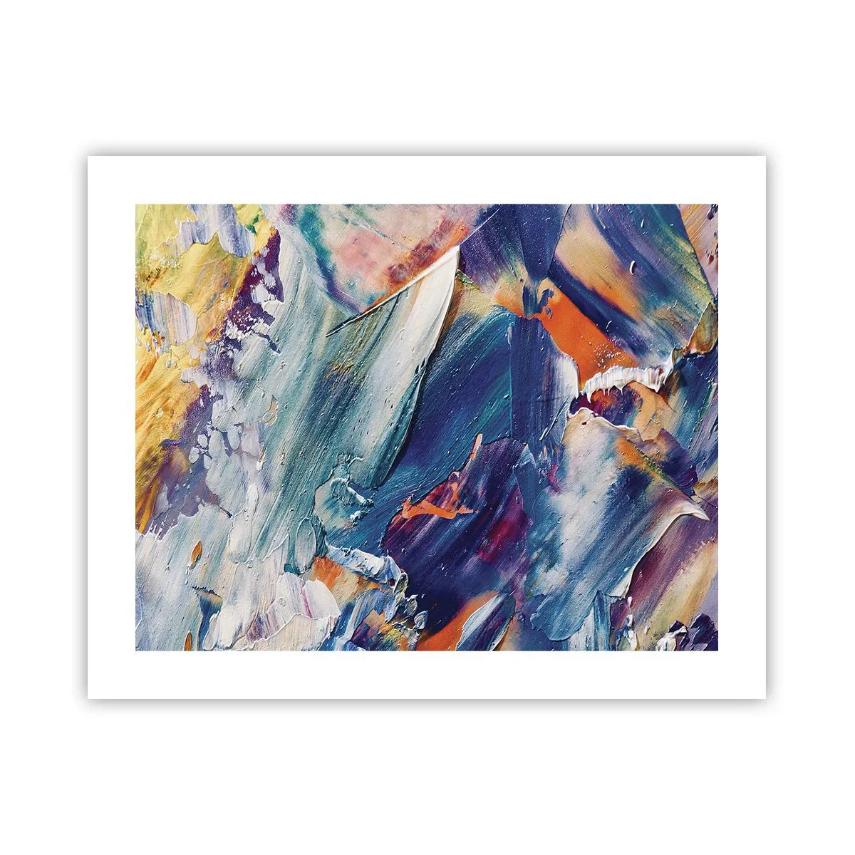 Plakat - Forvirring af farver - 50x40 cm