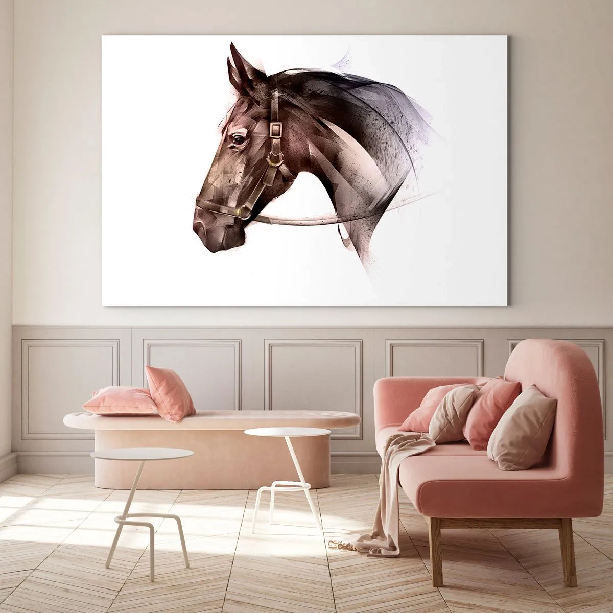 Billede på glas - Sikke en charme - 100x70 cm