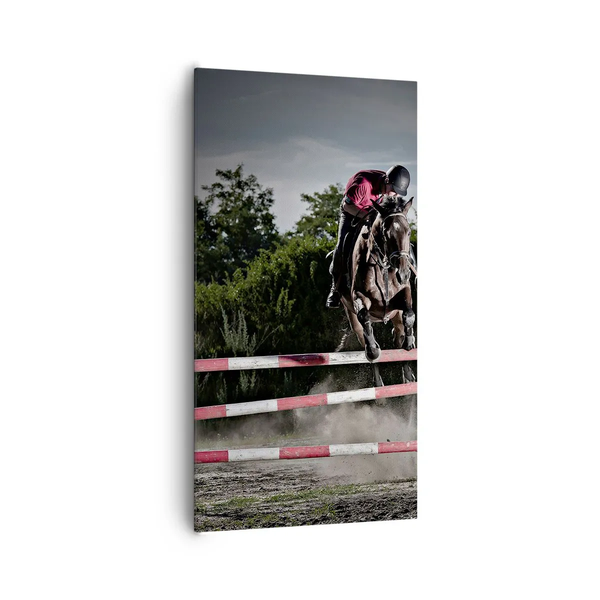 Lærredstryk - Billede på lærred - Sammen om sejren - 65x120 cm