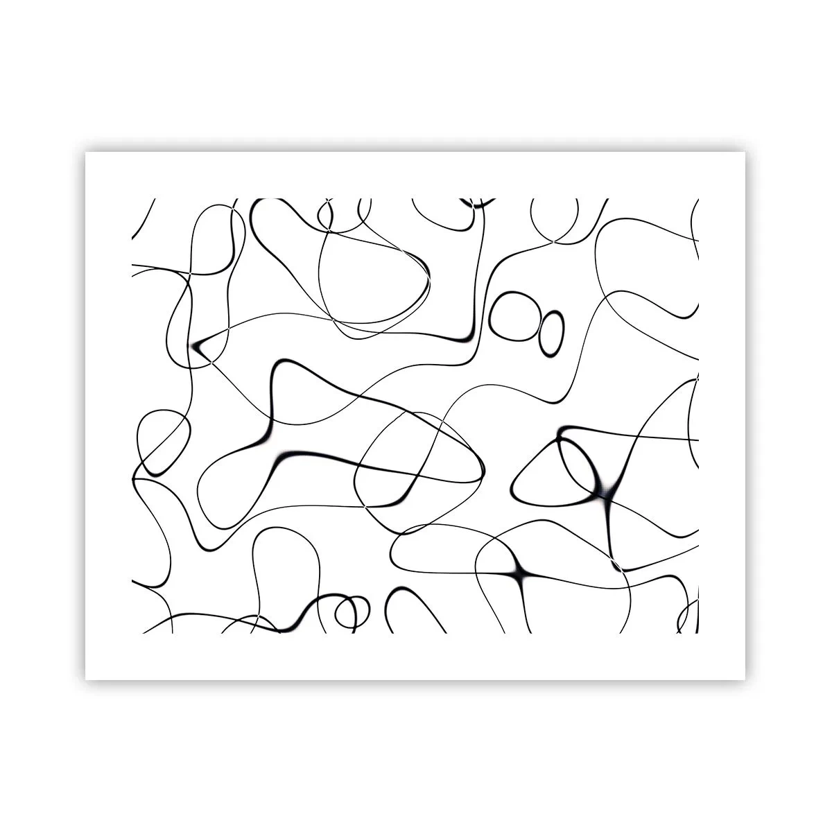 Plakat - Livets veje, skæbnens omskiftelser - 50x40 cm