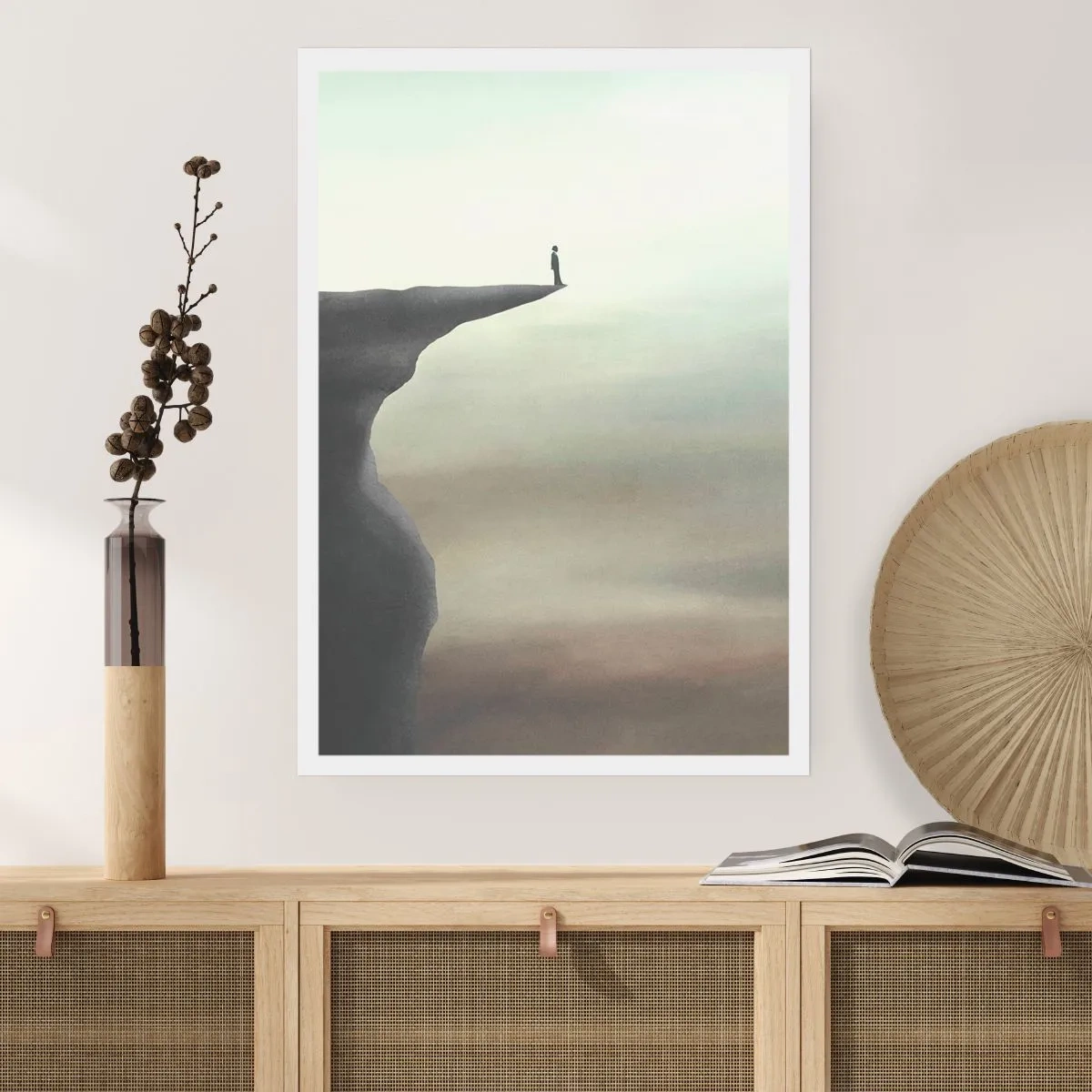 Plakat - Opad, selvfølgelig! - 50x70 cm