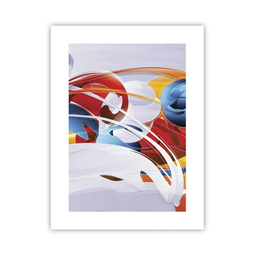 Plakat - Elementernes dans - 30x40 cm