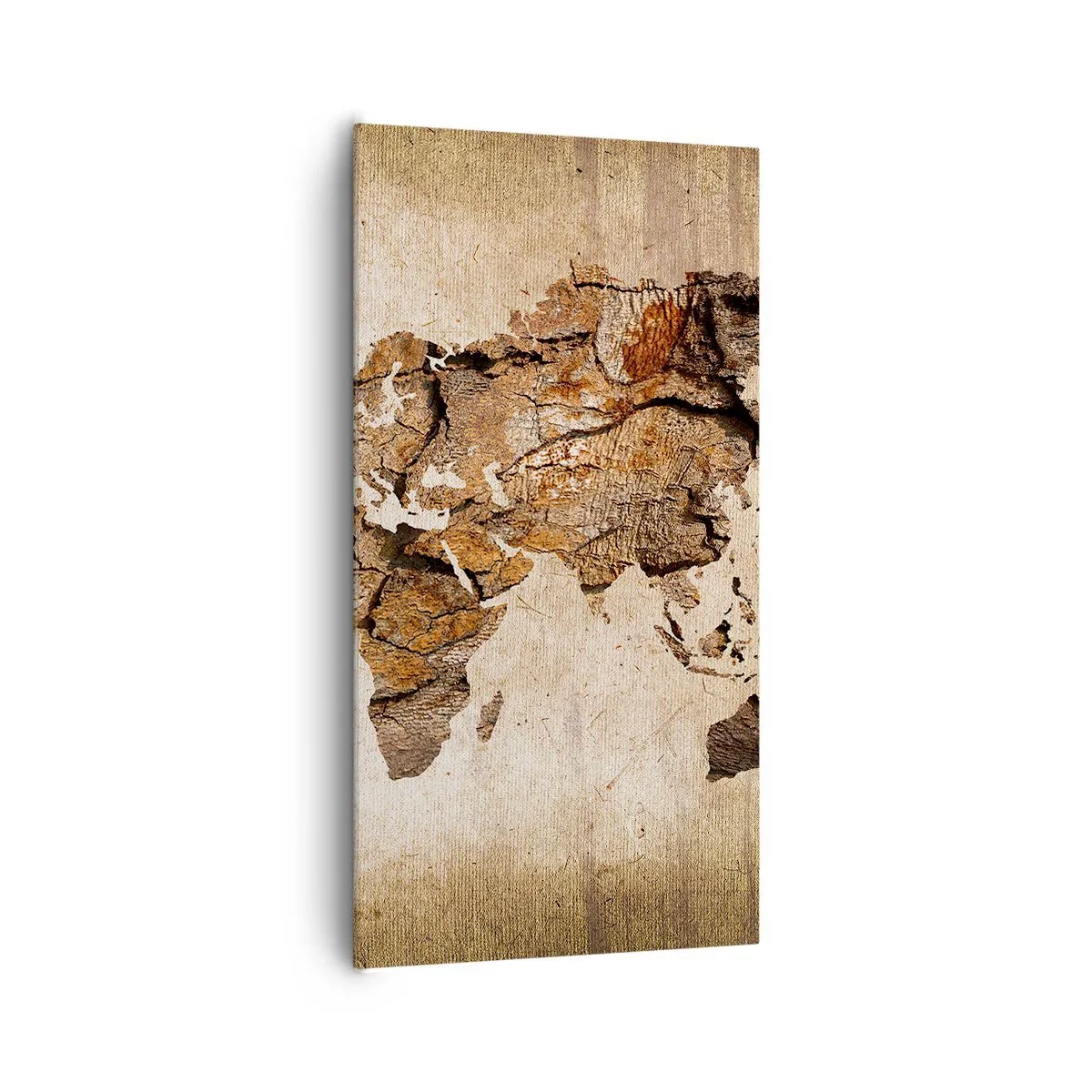 Lærredstryk - Billede på lærred - Opdagelse af verden - 65x120 cm