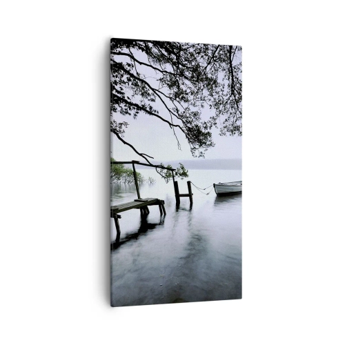 Lærredstryk - Billede på lærred - Du hviler allerede - 55x100 cm