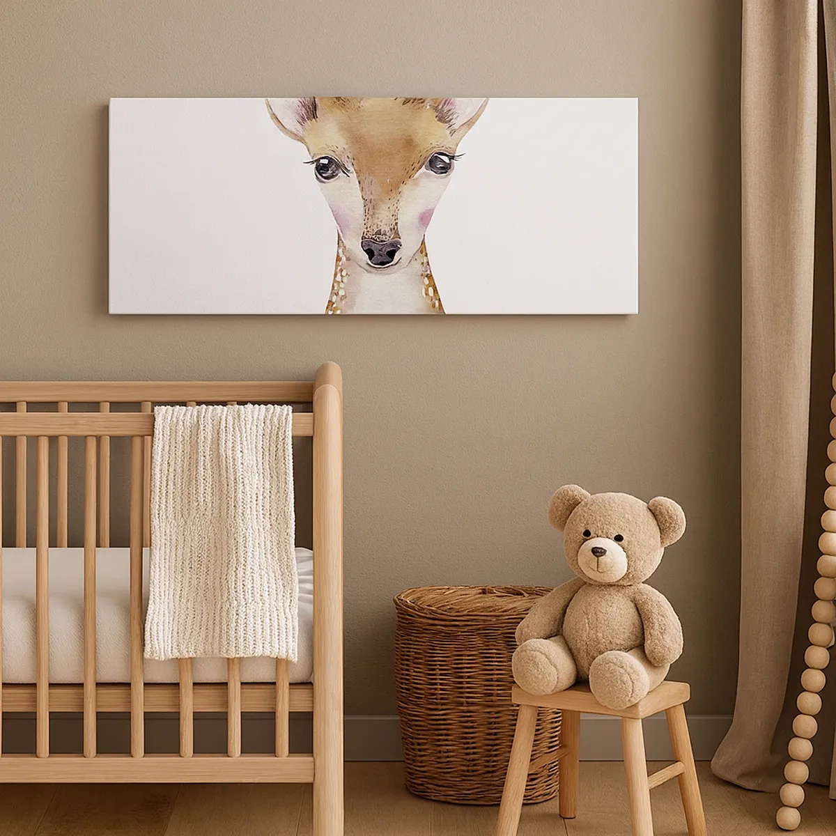 Lærredstryk - Billede på lærred - Uskyldighedens natur - 30x30 cm