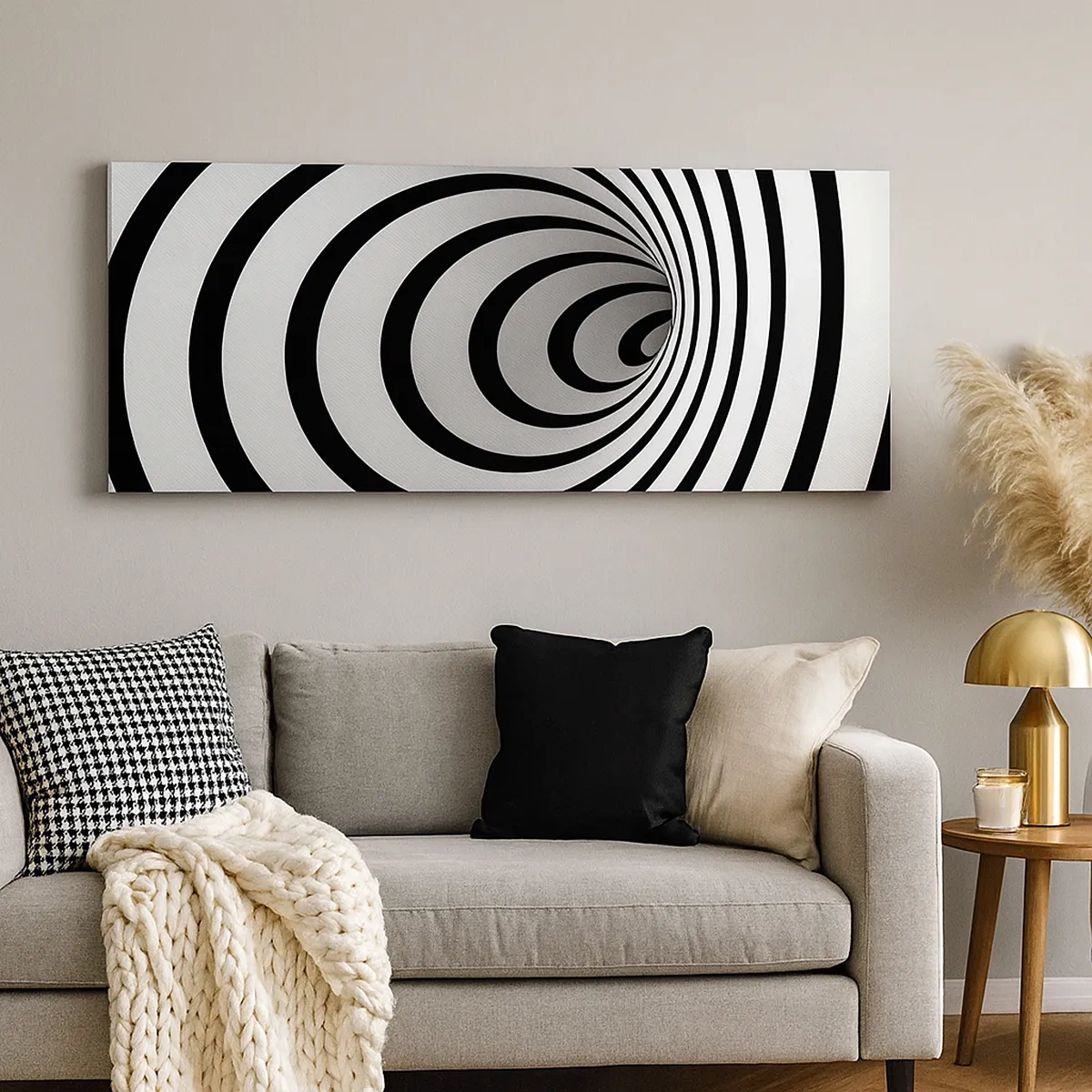 Lærredstryk - Billede på lærred - Kan du heller ikke modstå det? - 30x30 cm