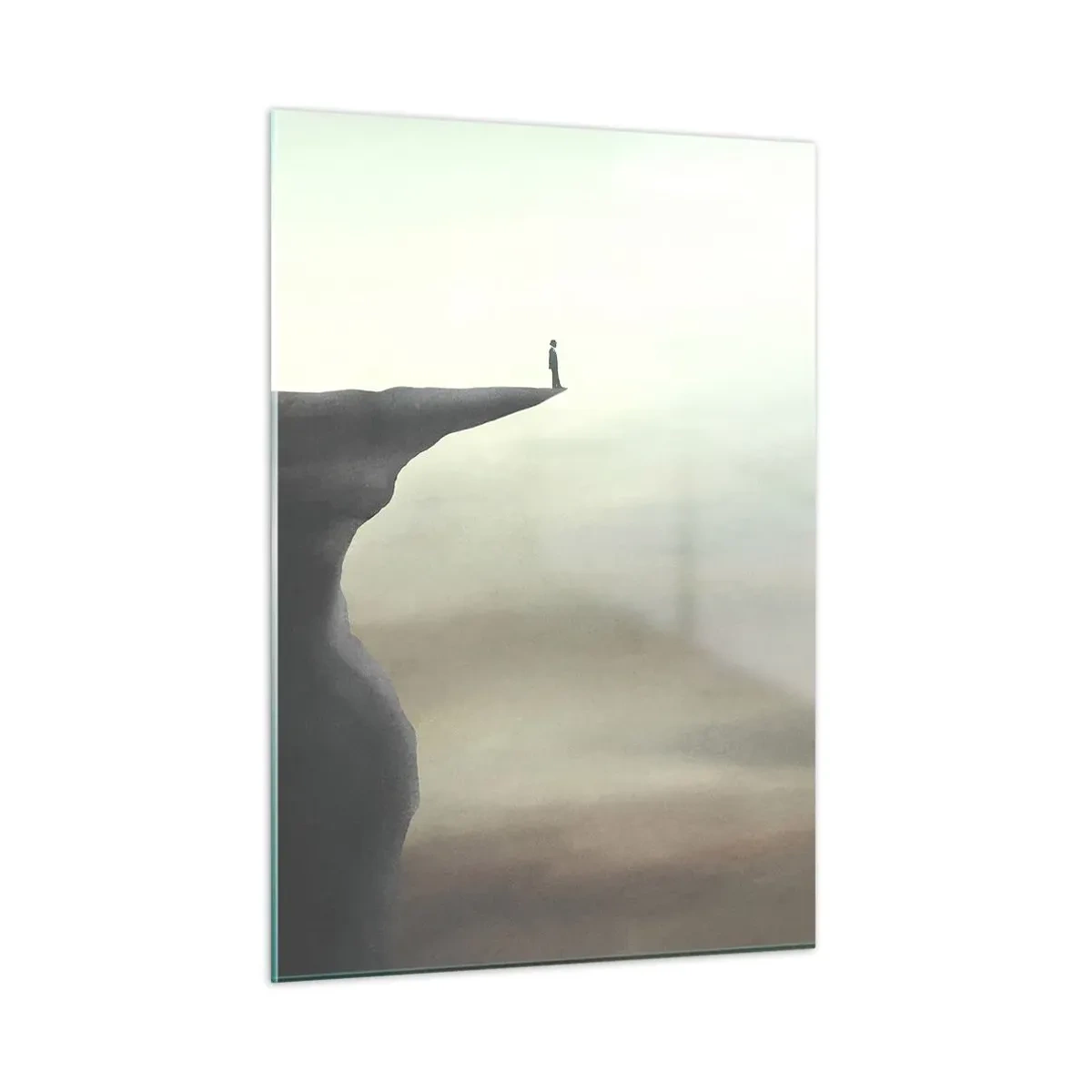 Billede på glas - Opad, selvfølgelig! - 50x70 cm