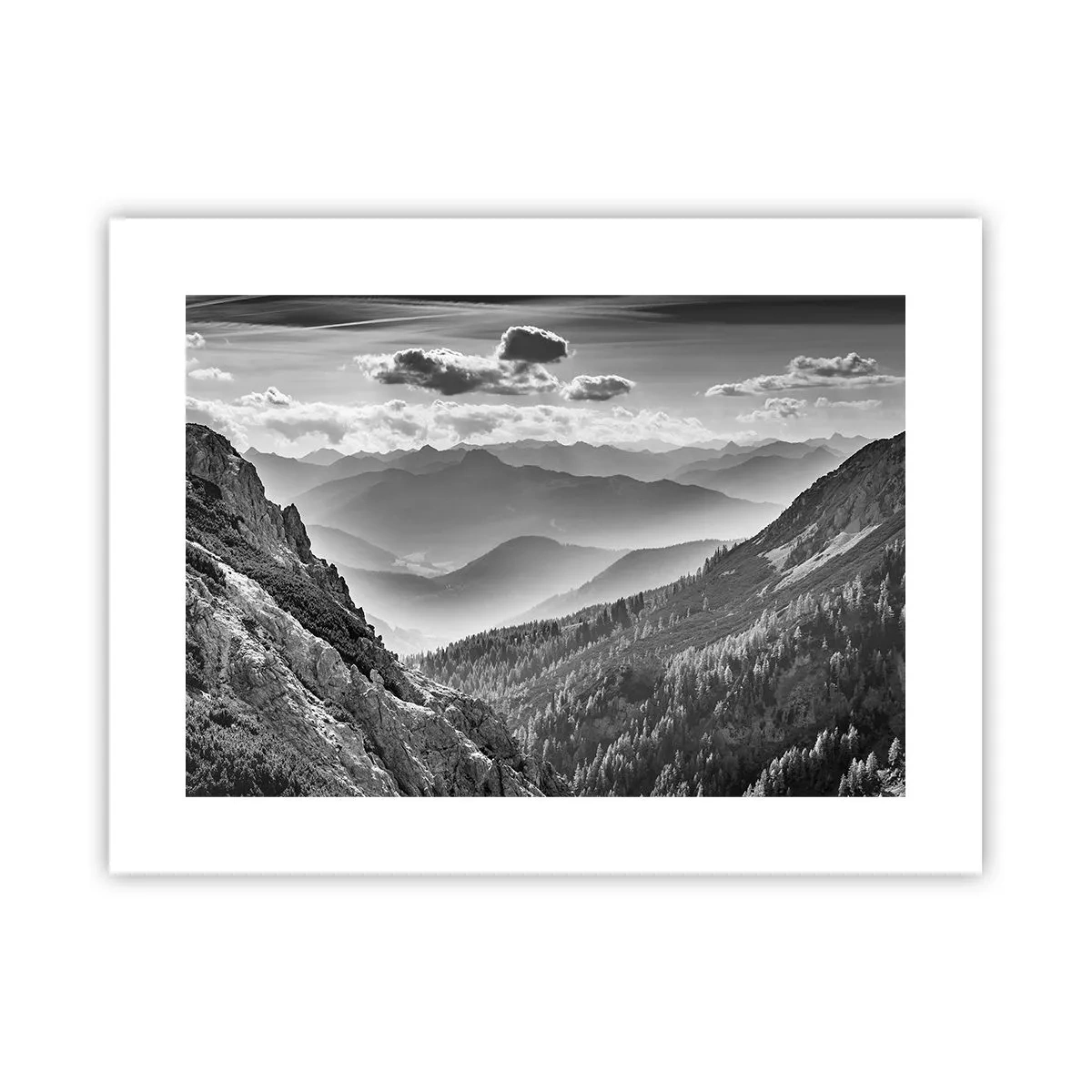 Plakat - Hele vejen til horisonten - 40x30 cm