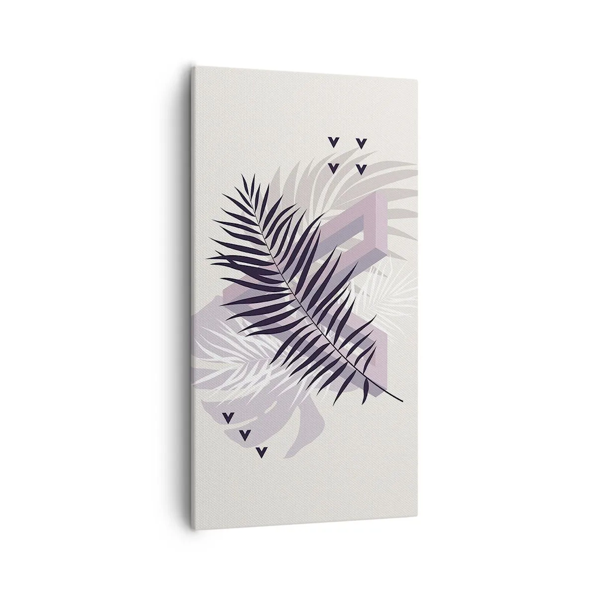 Lærredstryk - Billede på lærred - Skygge af en skygge - 55x100 cm